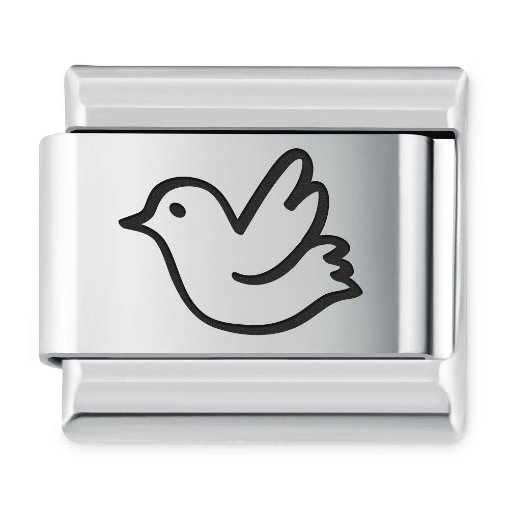 ITALIAN CHARMS Symbole Zwierzta Miosne Ptaki