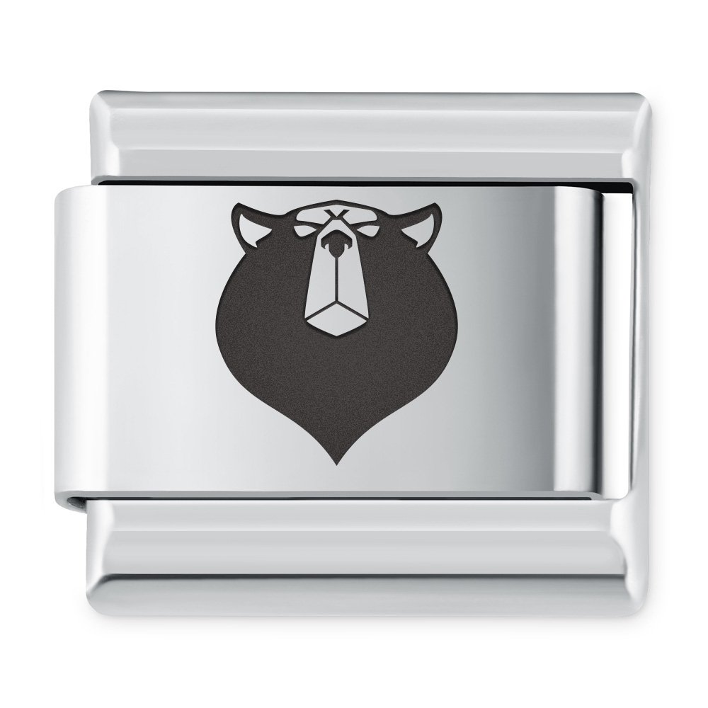 ITALIAN CHARMS Symbole Zwierzta Niedwied