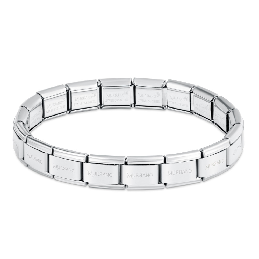 Bransoletka Bazowa ITALIAN CHARMS Shiny Silver 17cm