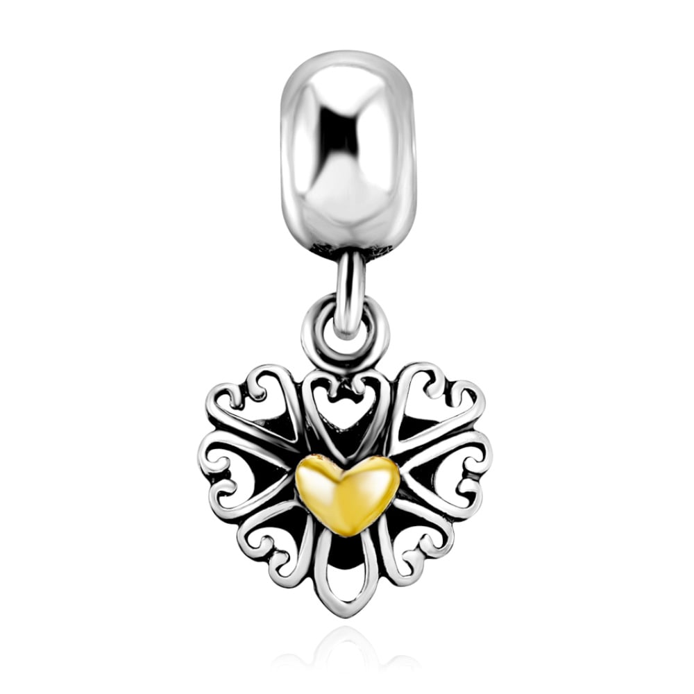 Charms Zawieszka Koralik 925 DOBRY UCZYNEK