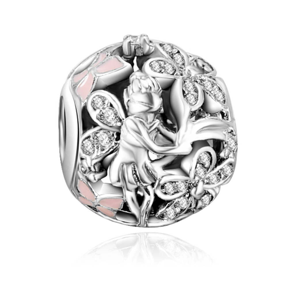 Charms Zawieszka Koralik 925 KRAINA MARZE
