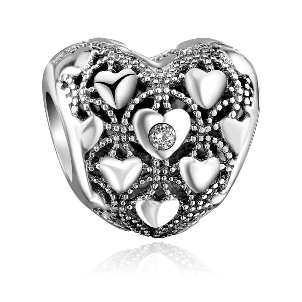 Charms Zawieszka Koralik 925 PROSTA EMPATIA