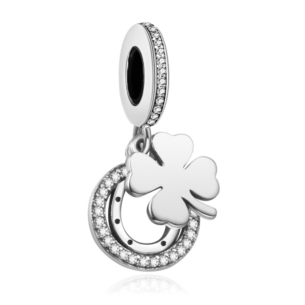 Charms Zawieszka Koralik 925 SZCZʦLIWA PODKOWA