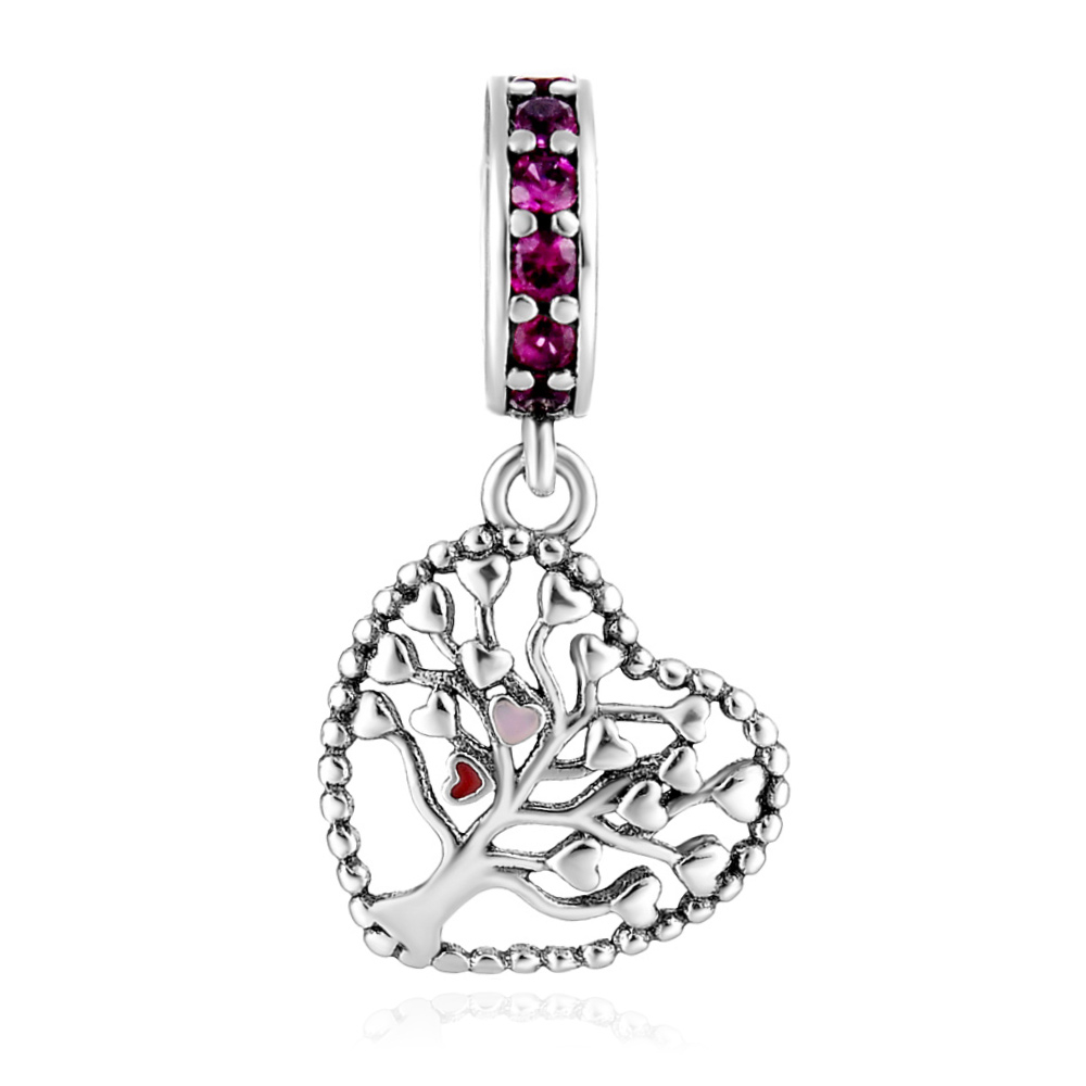 Charms Zawieszka Koralik 925 DRZEWO MIOCI