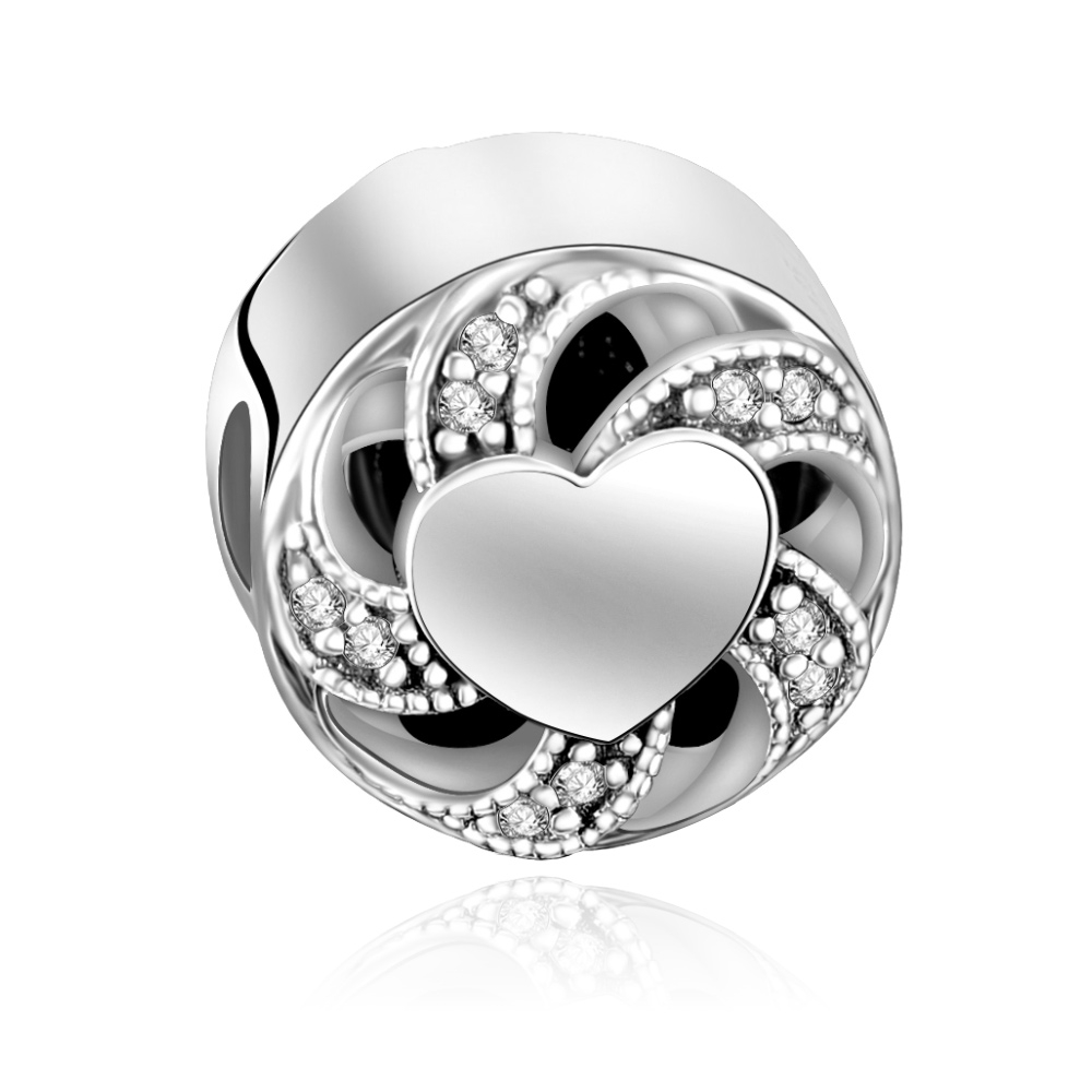 Charms Zawieszka Koralik 925 ZAKLCIE MIOSNE