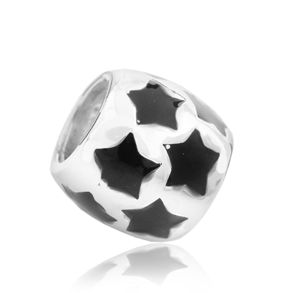 Charms Zawieszka Koralik Srebrny PRYWATNA GWIAZDKA