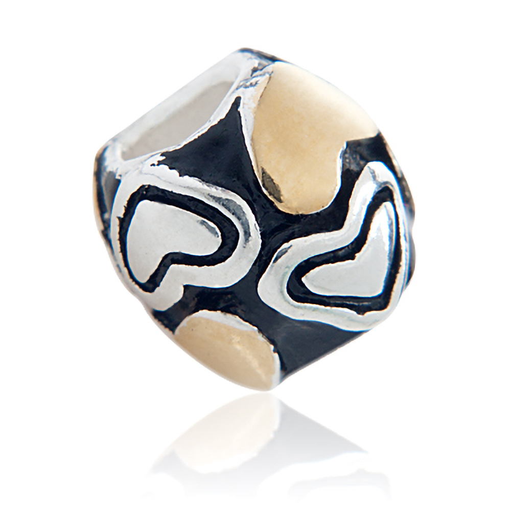 Charms Zawieszka Koralik Srebrny HARMONIA UCZU