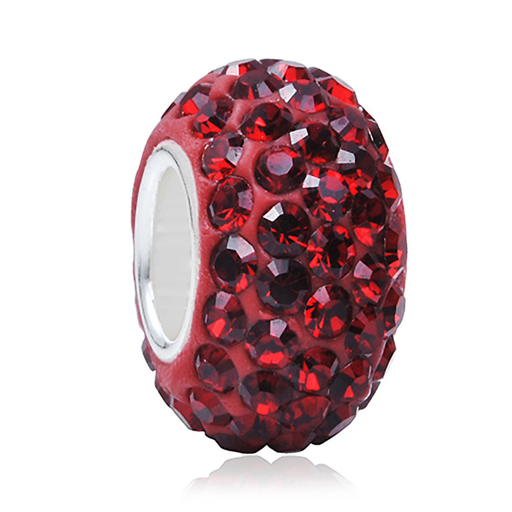 Charms Zawieszka Koralik Srebrny WIECZR PRZY WINIE