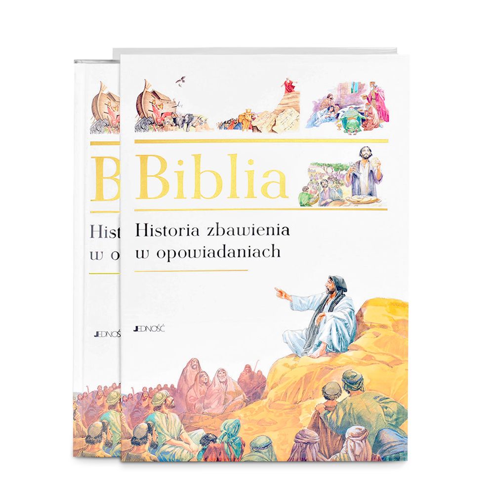 Biblia dla najmodszych w etui z grawerem dla dziewczynki na chrzest