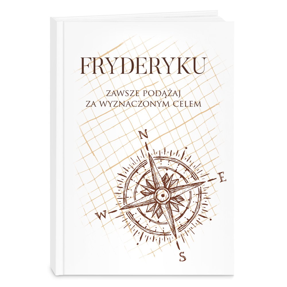 Planner kalendarz ksikowy z nadrukiem dla podrnika mionika gr