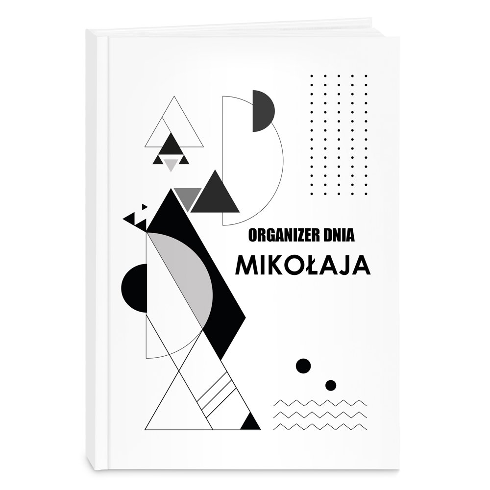 Planner kalendarz ksikowy z nadrukiem dla fizyka grafika architekta