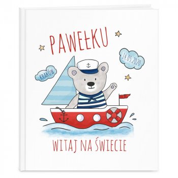 Księga Baśni Dla Dzieci z Nadrukiem Żeglarz