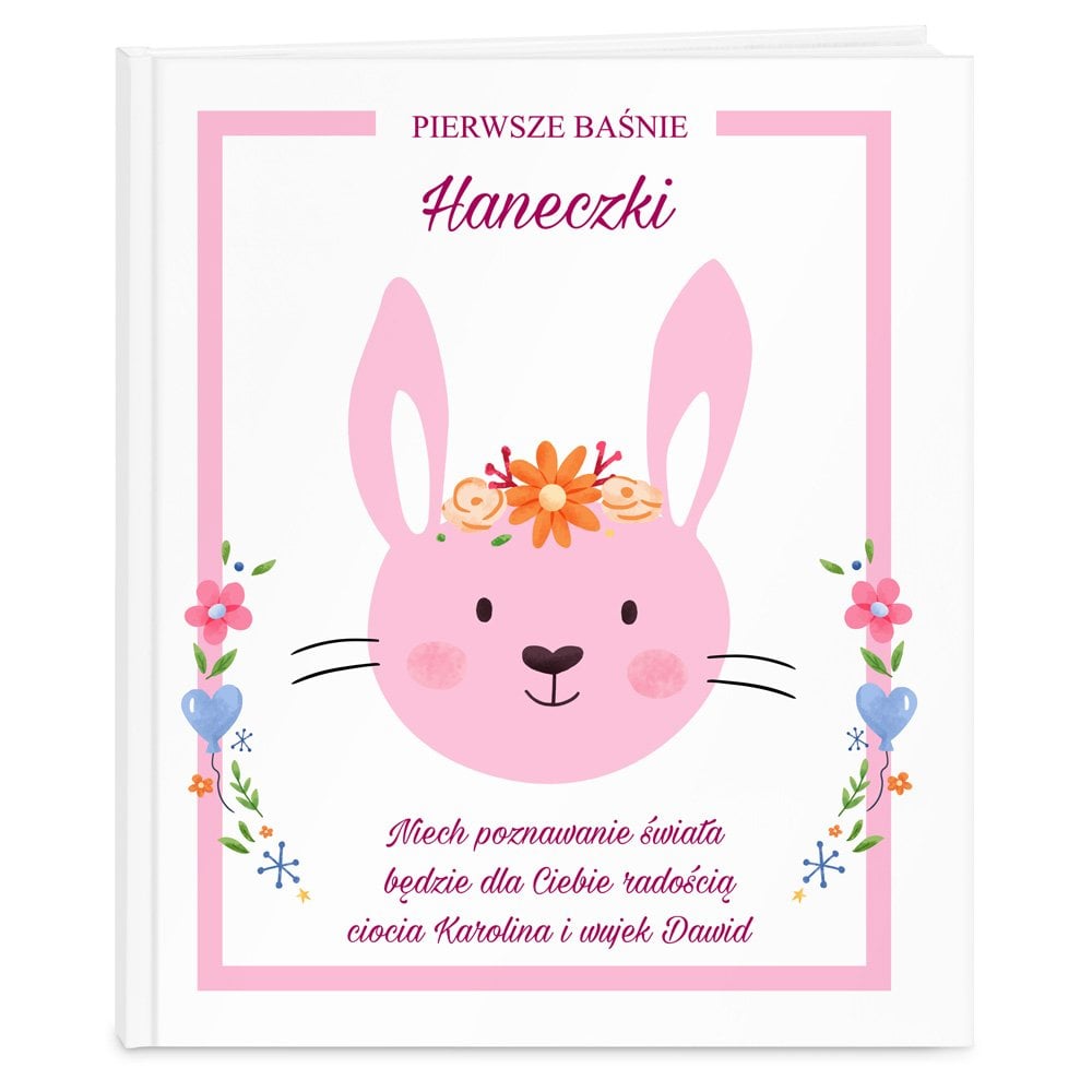 Ksiga bani banie z nadrukiem dla dziewczynki na imieniny