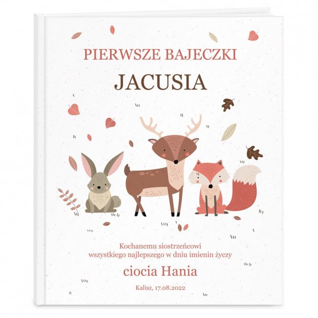Księga baśni baśnie z nadrukiem dla chłopca na imieniny