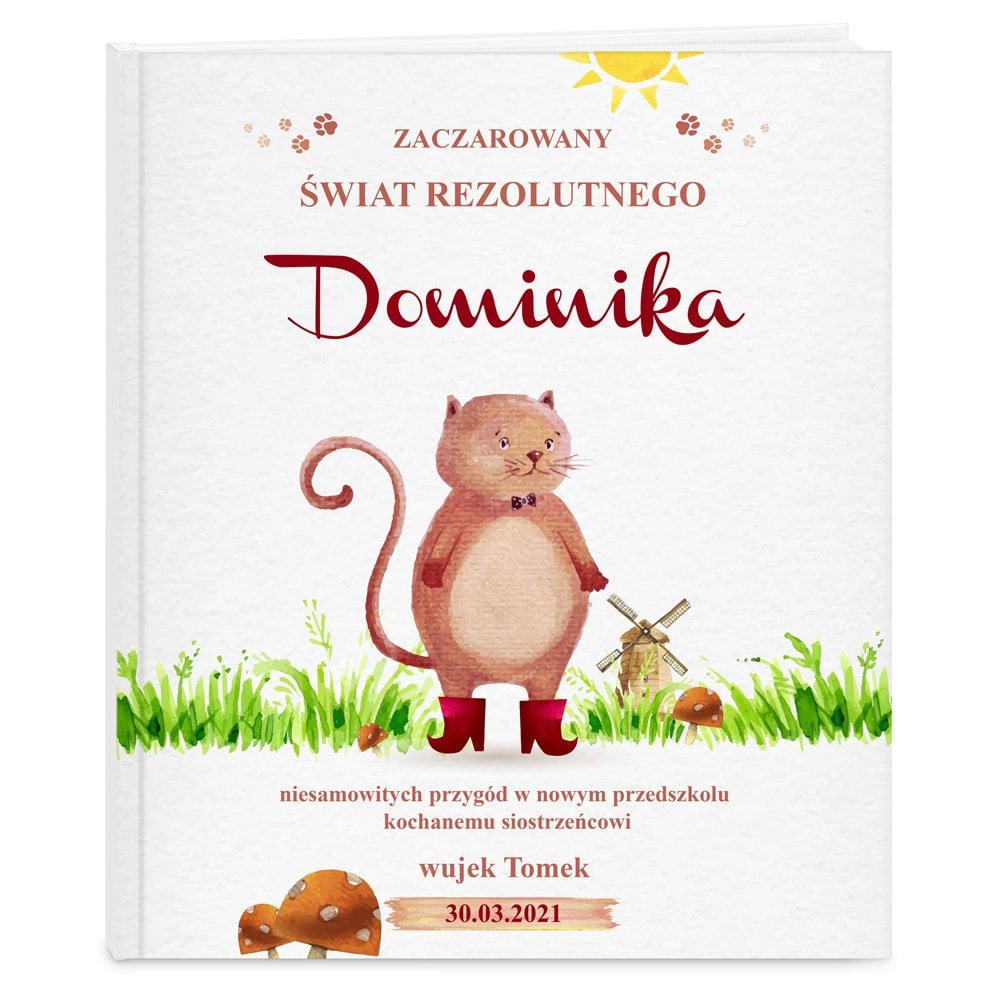 Ksiga bani banie z nadrukiem dla chopca