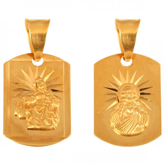 Złoty medalik 585 PREZENT GRAWER PUDEŁKO