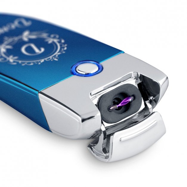 Zapalniczka plazmowa niebieska USB z grawerem dla niej na imieniny