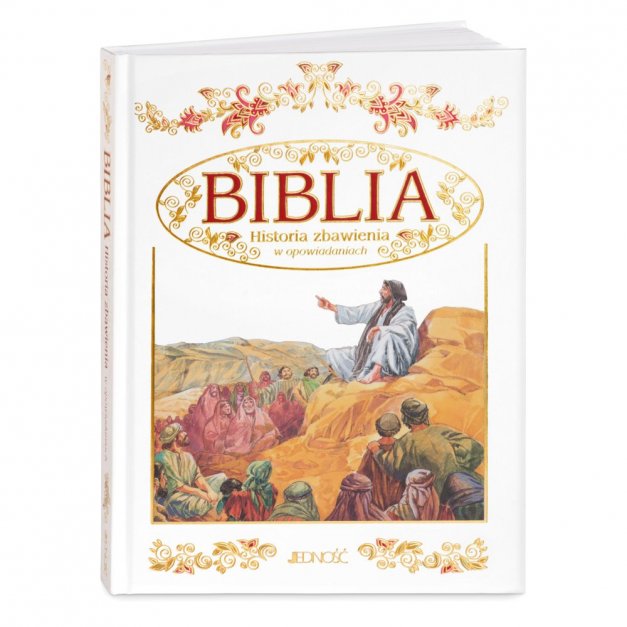 Biblia w etui z grawerem dla chłopca na roczek