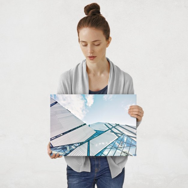 Plakat metalowy szklane dachy M