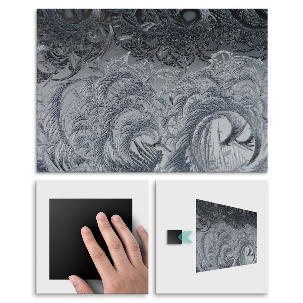 Plakat metalowy abstrakcjonizm L