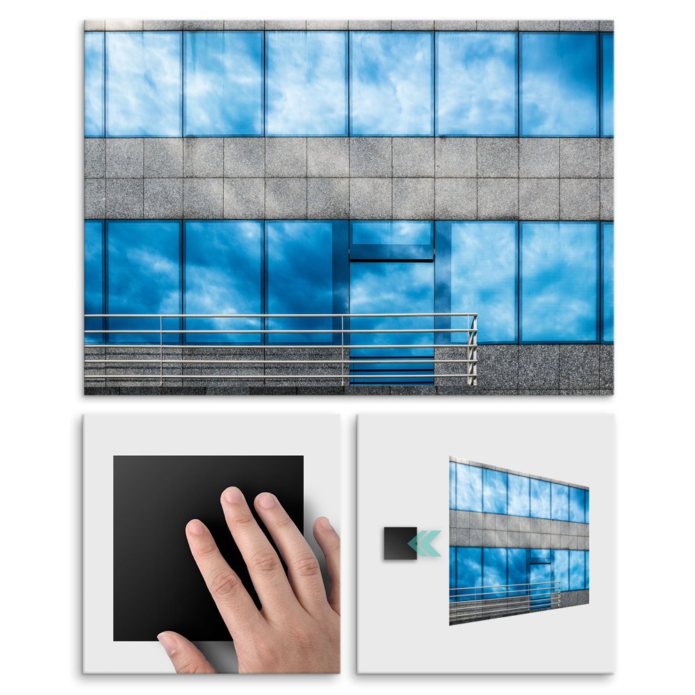 Plakat metalowy okna L