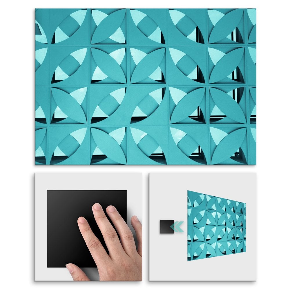Plakat metalowy tekstura L
