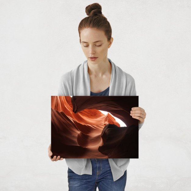 Plakat metalowy Kanion Antylopy M