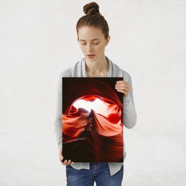 Plakat metalowy Kanion Antylopy M