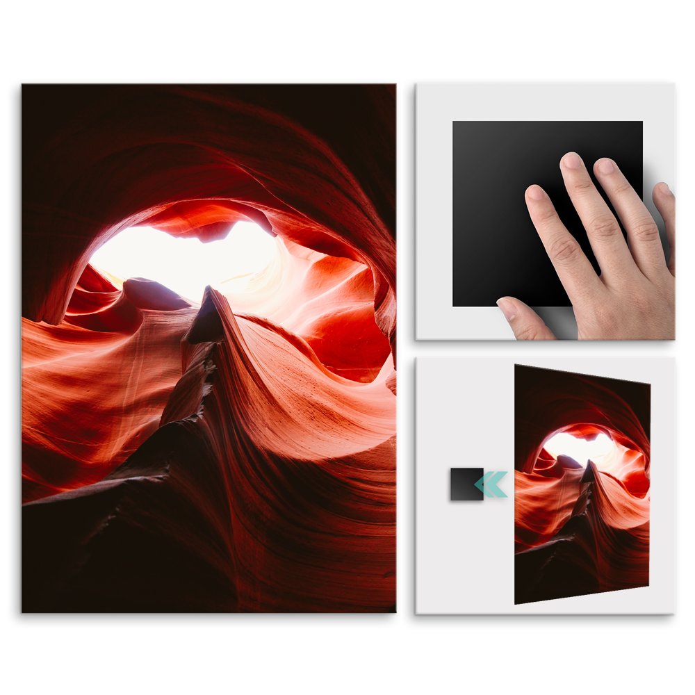 Plakat metalowy Kanion Antylopy L