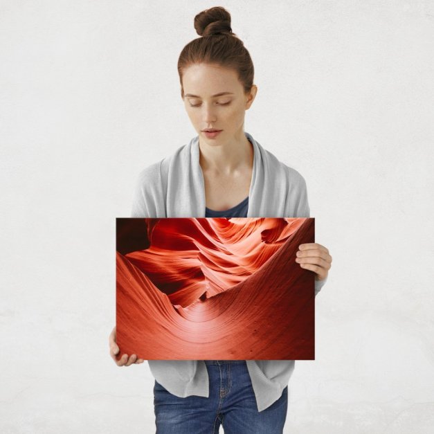 Plakat metalowy Kanion Antylopy M