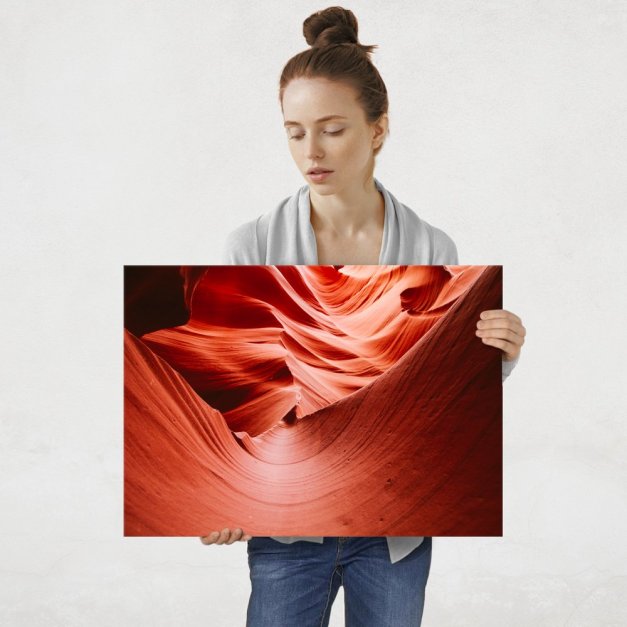 Plakat metalowy Kanion Antylopy L