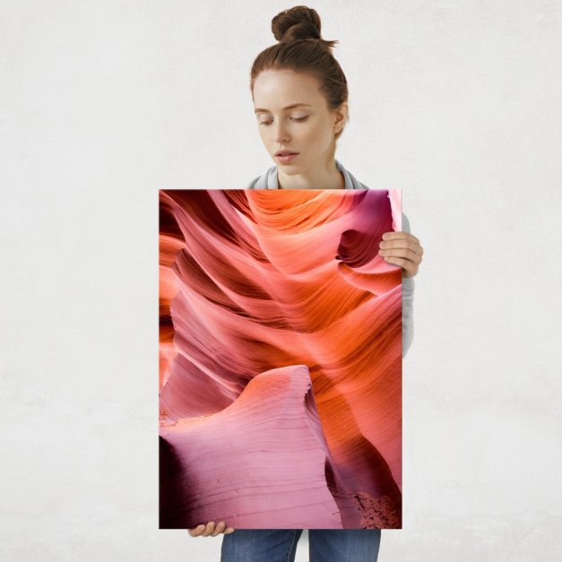 Plakat metalowy Kanion Antylopy L