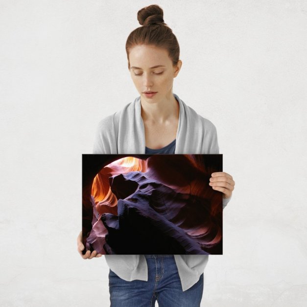 Plakat metalowy Kanion Antylopy M