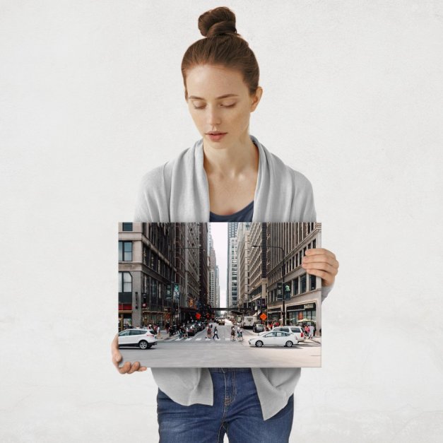 Plakat metalowy Nowy York M