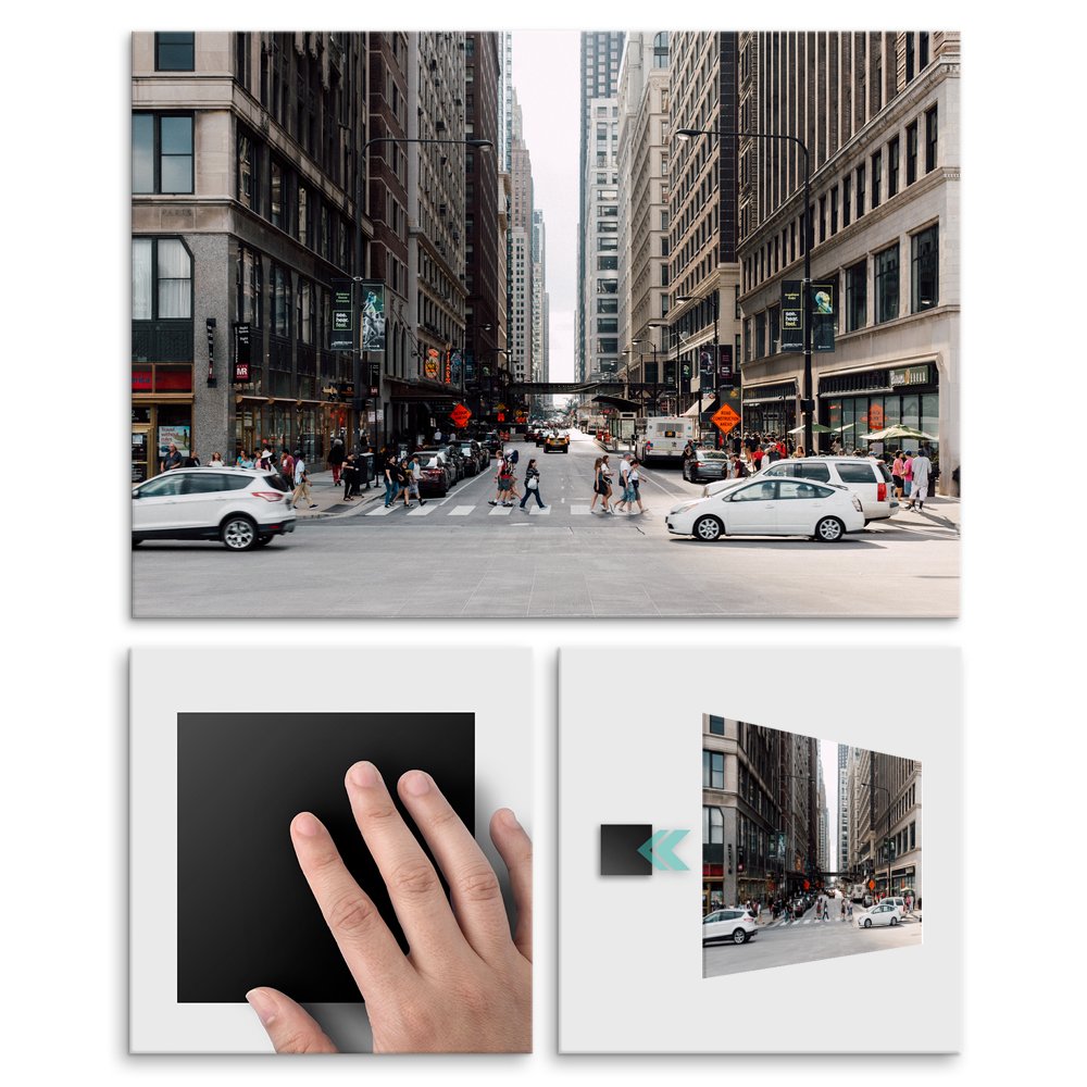 Plakat metalowy Nowy York M