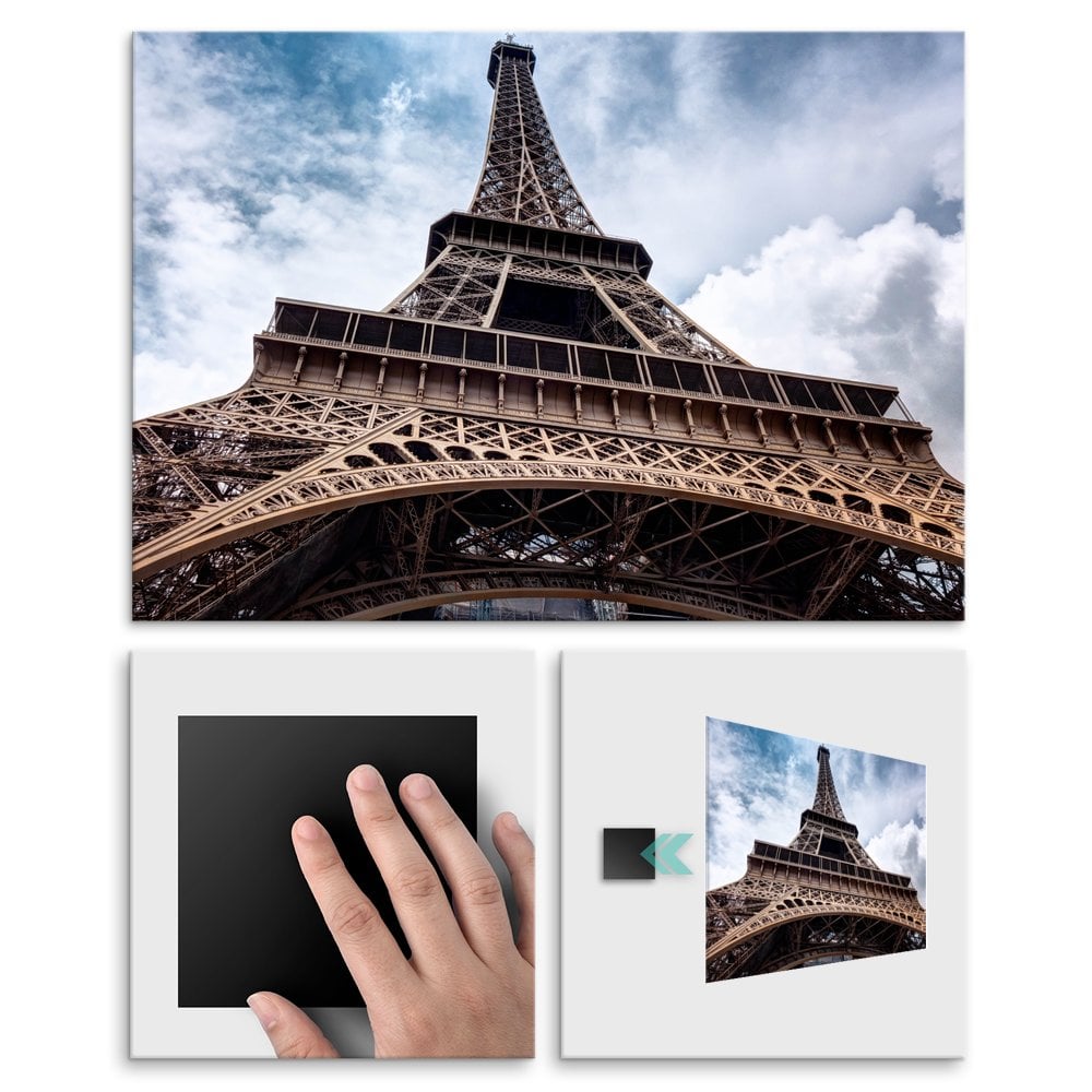 Plakat metalowy Wiea Eiffla L