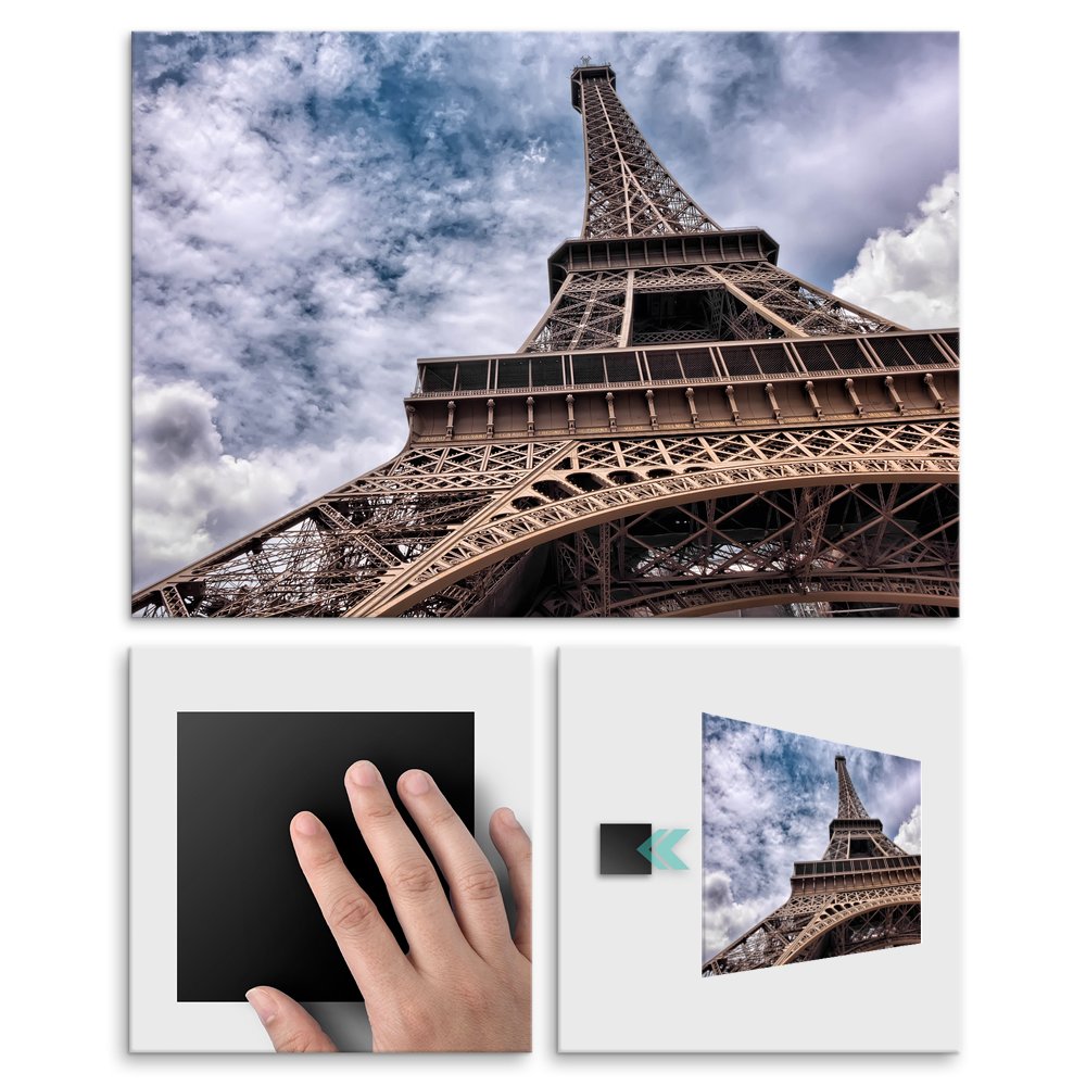 Plakat metalowy Wiea Eiffla L