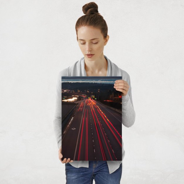 Plakat metalowy autostrada M