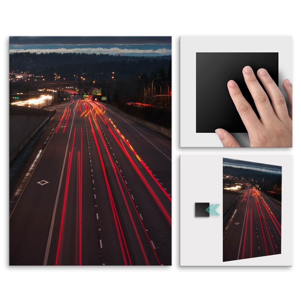Plakat metalowy autostrada L