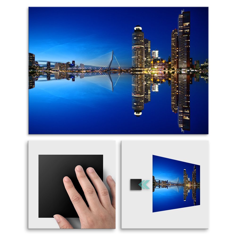 Plakat metalowy Rotterdam L
