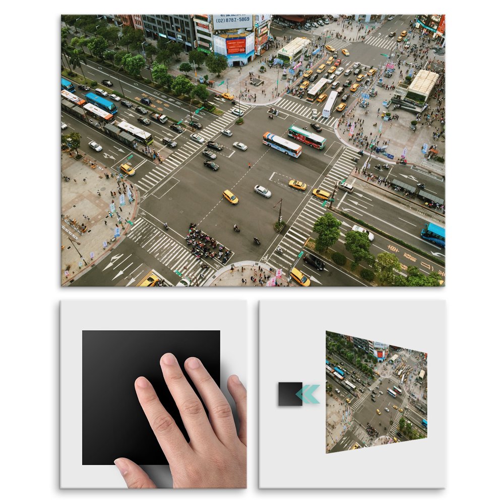 Plakat metalowy ruch drogowy M