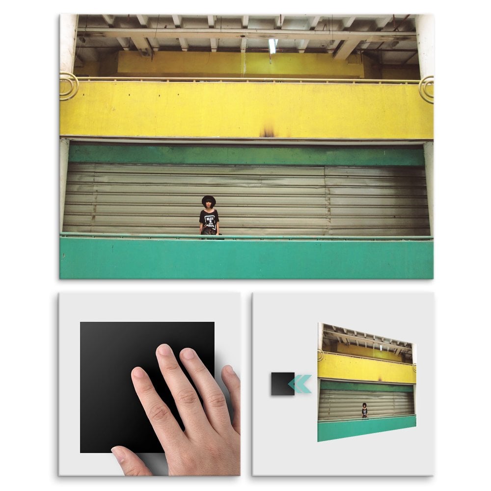 Plakat metalowy Mur L