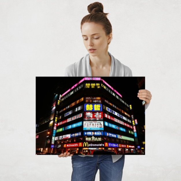 Plakat metalowy reklamy L