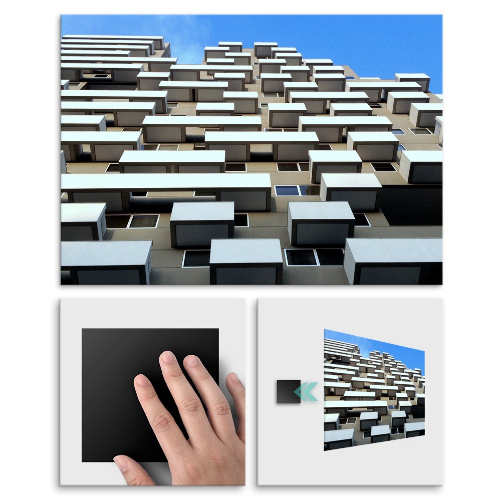 Plakat metalowy balkony M