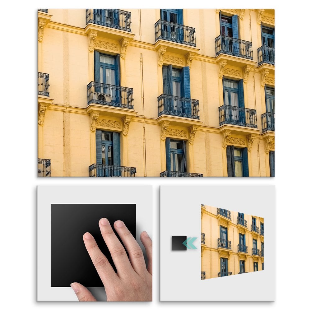Plakat metalowy balkoniki L