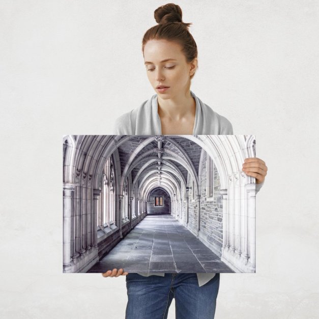 Plakat metalowy kościelny hol L