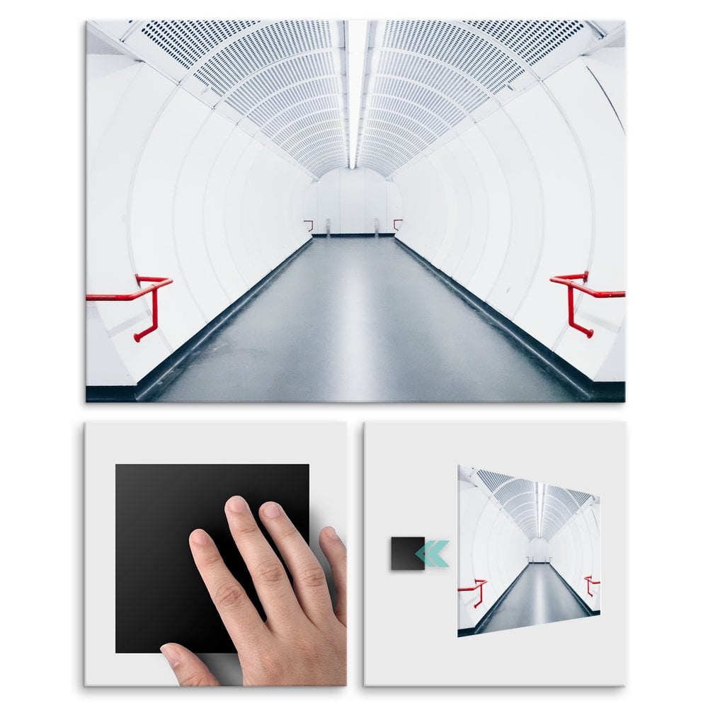 Plakat metalowy biay tunel M