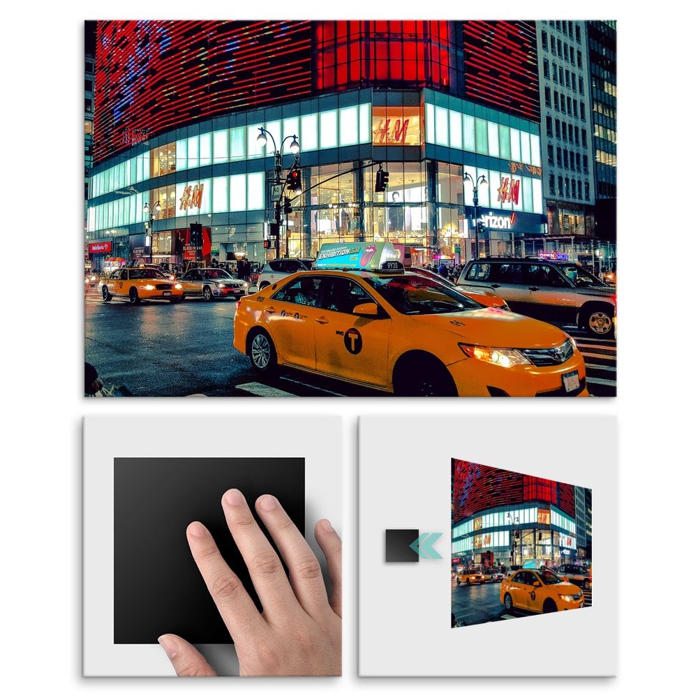 Plakat metalowy Nowy Jork M
