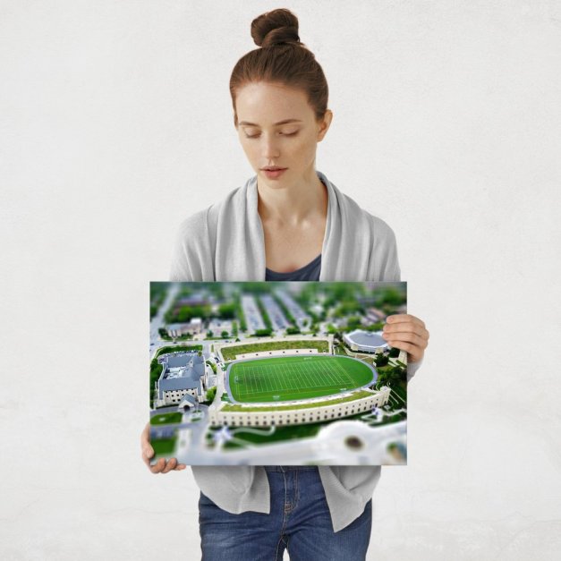 Plakat metalowy stadion M