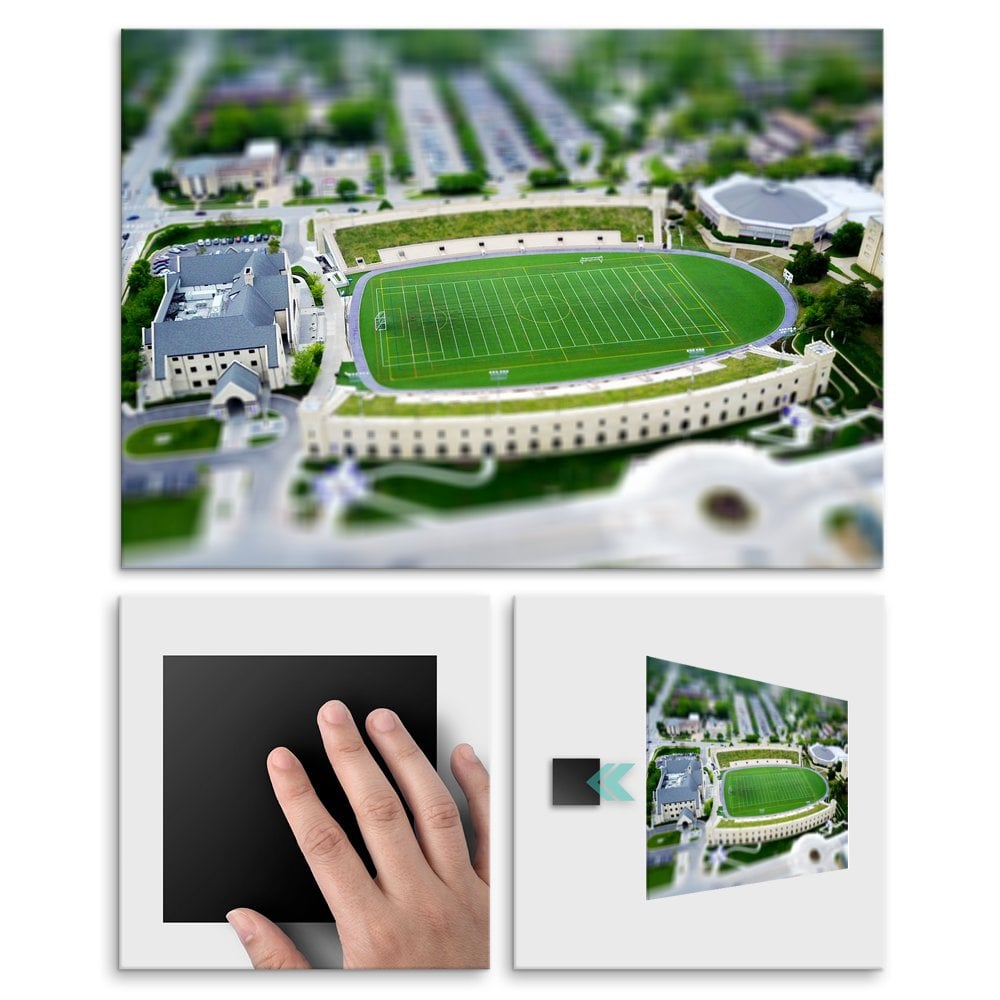Plakat metalowy stadion L